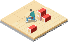 Roofing accessories icon