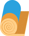 Roofing materials icon